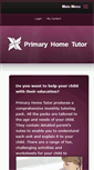 Mobile Screenshot of primaryhometutor.co.uk